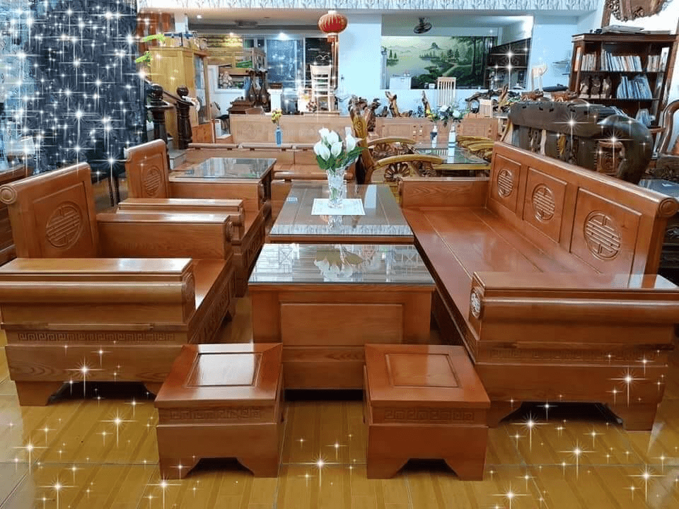 bàn ghế gỗ Bình Dương