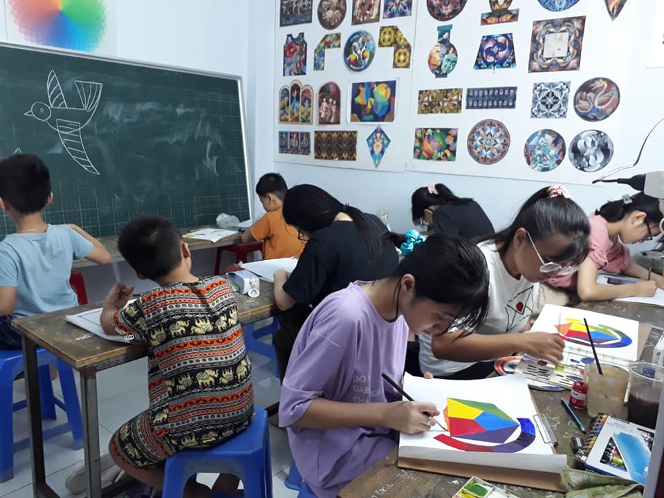 Lớp Vẽ Kidart BD - Lớp Học Vẽ Bình Dương Uy Tín